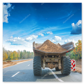 Wywrotka do transportu urobku